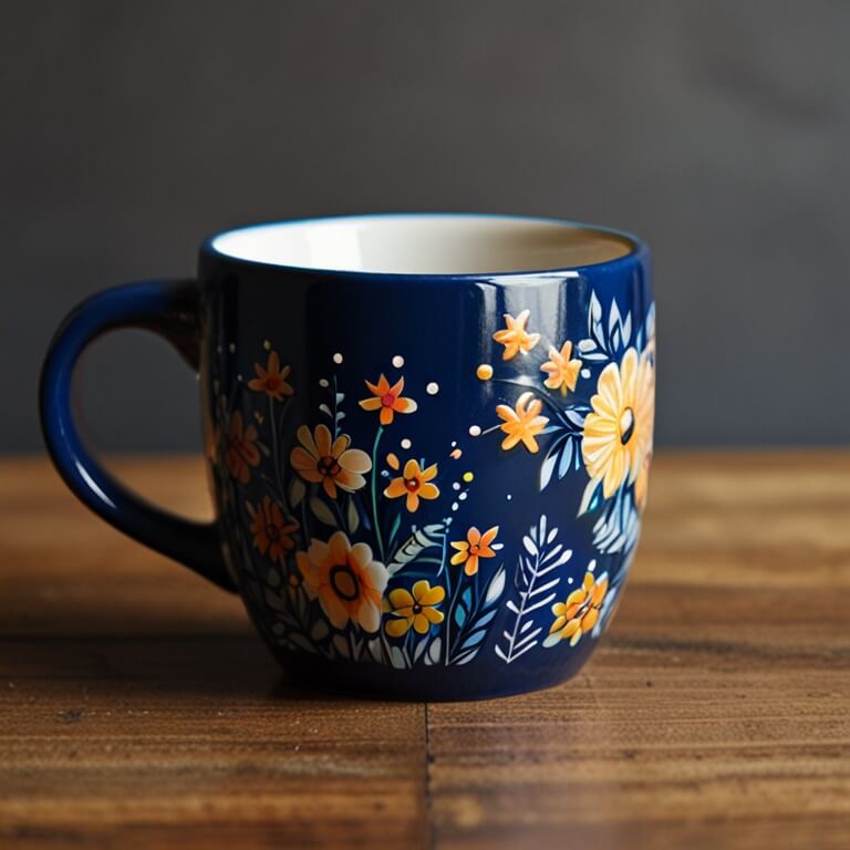 Hand-Painted Mug